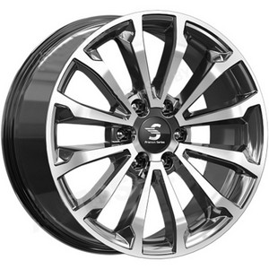 Авто диск K&K Кр006 Алмаз Черный 6x139,7 R20 литой черный с полировкой et33 d67,1
