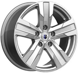 Авто диск K&K Висмут Дарк Платинум 5x114,3 R16 литой серебристый темный et35 d67,1