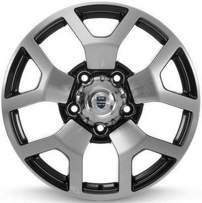Авто диск K&K Намиб Алмаз Черный 5x139,7 R18 литой черный с полировкой et35 d108,5