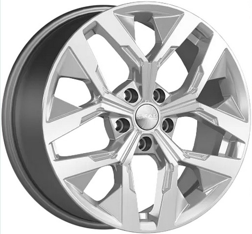 Авто диск Skad Ламберт Селена 5x115 R18 литой серебристый et43 d70,3