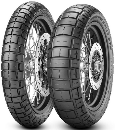 Мотошина Pirelli Scorpion Rally Str 120/70r17 58V передняя |TL, бескамерная|