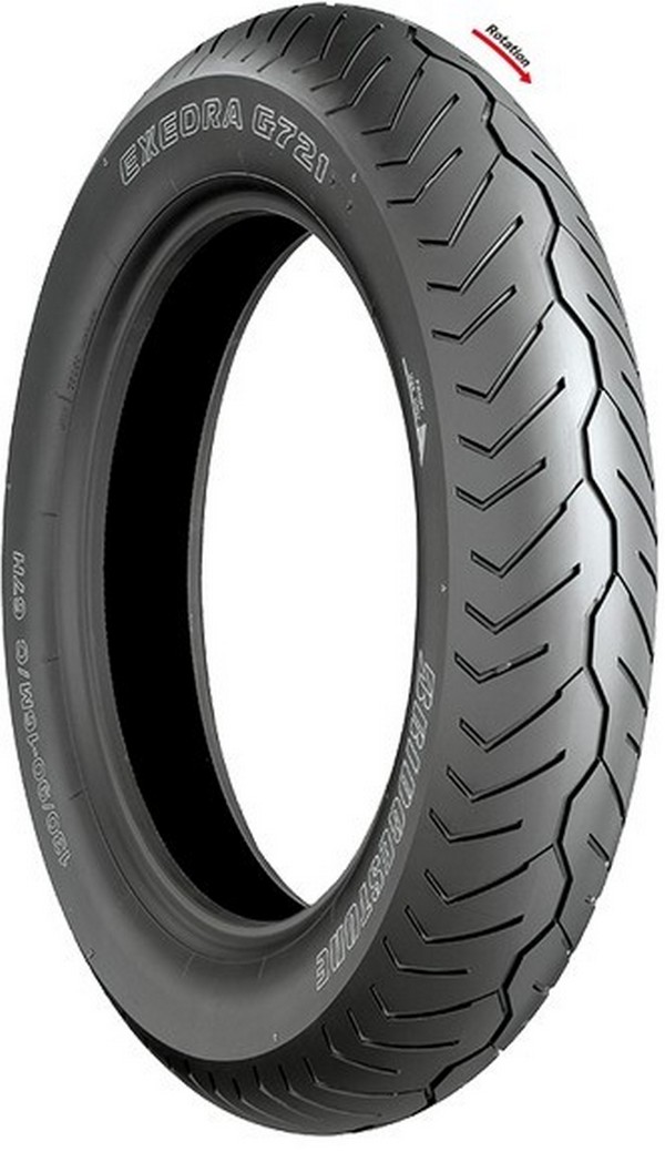 Мотошина Bridgestone Exedra G721 130/70-18 63H, WAR передняя |TL, бескамерная|Омологация|