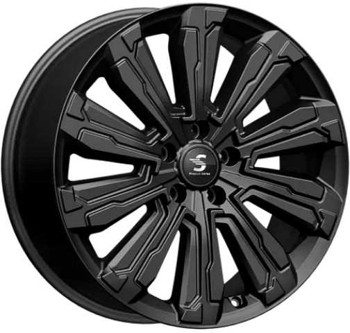 Авто диск Skad Humber Fury Black 5x108 R20 литой черный матовый et46 d63,4