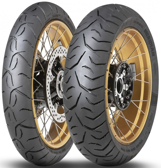 Мотошина Dunlop Trailmax Meridian 110/80r19 59V передняя |TL, бескамерная|